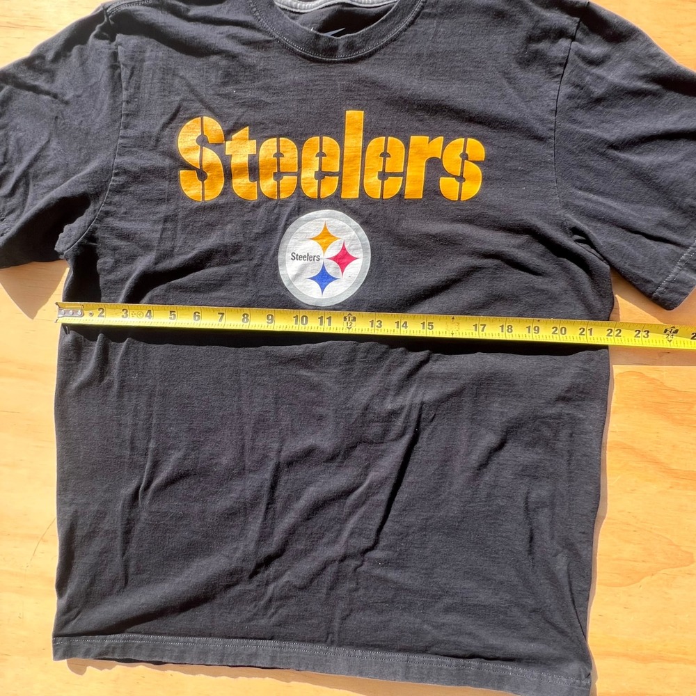 Nike Pittsburgh Steelers NFL Graphic T-Shirt Mens XL Black Short Sleeve Tee - Picture 2 of 4